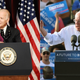 Illustration for article titled True to Form, Joe Biden Announces Bernie Sanders Clinton Endorsement Ahead of Time